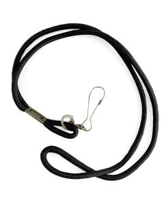19" Nylon Neck Lanyard - Black