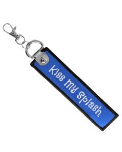 Kiss My Splash Bag Tag