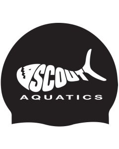 Scout Aquatics Silicone Cap-Black