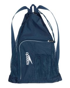 Speedo Deluxe Ventilator Mesh Bag-Navy/Jade