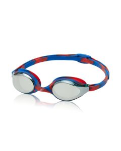 Speedo Hyper Flyer Mirrored Junior Goggle - Navy/Red/Grey