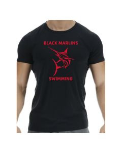 Black Marlins TYR Unisex Lightweight Ultrasoft Tech Tee