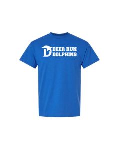Deer Run Dolphins Gildan DryBlend Tee