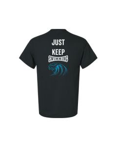 Lifetime Fitness Central Texas Black Gildan Short Sleeve Tee