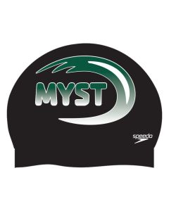 McGaw YMCA Silicone Caps-Black