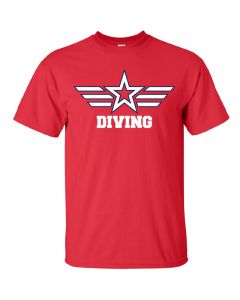 Patriot Aquatic Club Diving Short Sleeve Tee