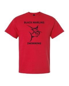 Black Marlins Gildan Short Sleeve Tee
