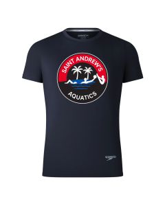 Saint Andrews Aquatics Speedo Female S/S Crewneck Tee