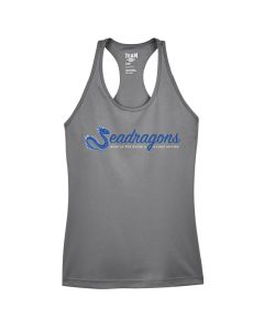 Sherwood Park Swim Club Women's Zone Performance Racerback Tank *SEADRAGONS*