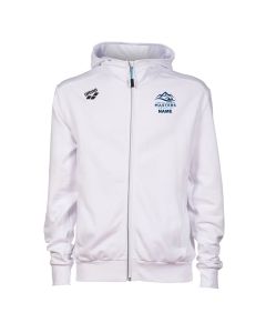 Central Oregon Masters Arena Team Hooded Jacket Panel-White