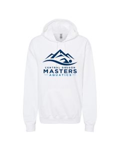 Central Oregon Masters Softstyle Hooded Sweatshirt-White