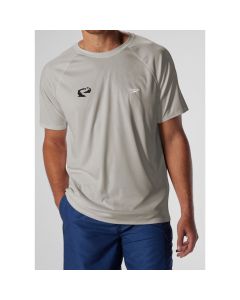 Sarasota Sharks Speedo Swim Easy SS Shirt-Monument . White
