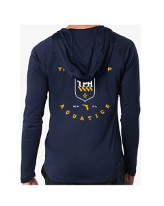 Trinity Prep Aquatics Speedo Hooded Long Sleeve Shirt