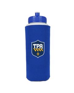 Trinity Prep Aquatics 32 oz. Insulated Water Bottle - White w/Royal Sleeve and Cap