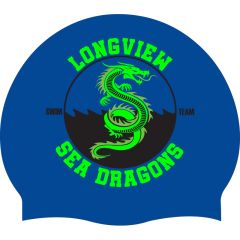 Longview Seadragons Silicone Cap-Royal